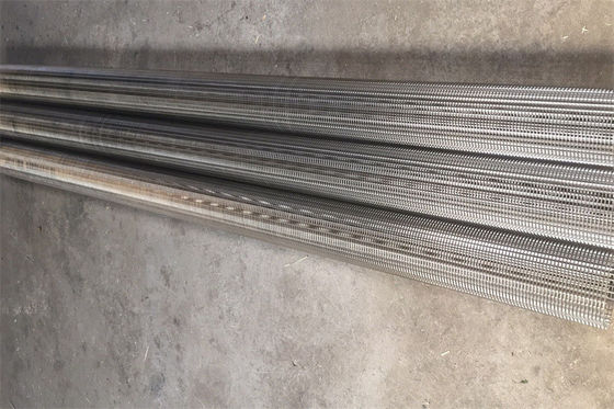 Tubo d'acciaio duplex 2507 del cavo del cuneo che lucida lunghezza di acciaio inossidabile 2.5m