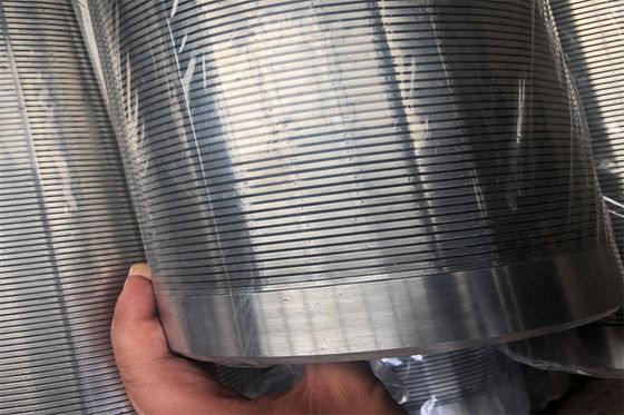 0,040&quot; tamburo rotativo continuo del filtro a sipario della scanalatura scherma la lunghezza 3M del OD 89mm