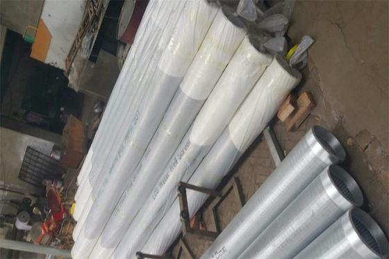 Controllo arrotolato a spirale della sabbia del tubo del filtro per pozzi AISI 316L della metropolitana dell'attrezzatura di agricoltura