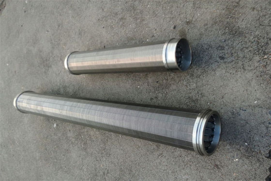 Nessun schermi magnetici ERW Johnson Stainless Steel Well Screen di controllo della sabbia
