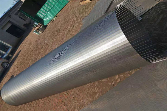 Nessun schermi magnetici ERW Johnson Stainless Steel Well Screen di controllo della sabbia