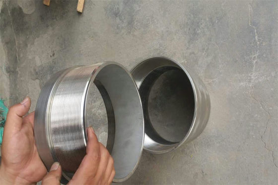 1 - L'asta di perforazione a 20 pollici dell'acqua del filtro per pozzi AISI 304 di controllo della sabbia ha personalizzato