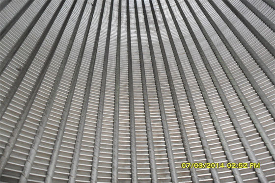 Diametro avvolto del filtro 114mm 168mm dal cavo del cuneo del filtro per pozzi AISI 304 di controllo della sabbia
