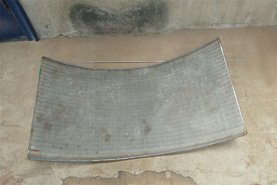 Il cavo del cuneo dello schermo della curvatura del setaccio di trattamento dei rifiuti ha curvato il filtro a sipario parabolico