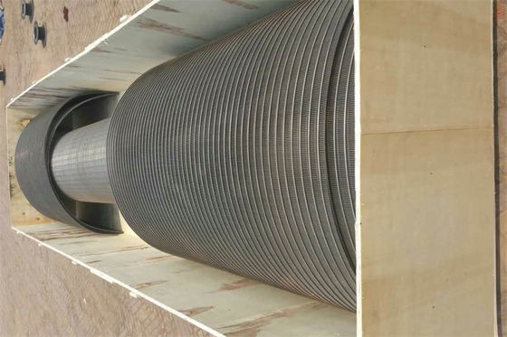 DSM 45° - arco dello schermo del tamburo del cavo del cuneo 120° che setaccia il filtro Johnson Wedge Wire Screen dal cavo