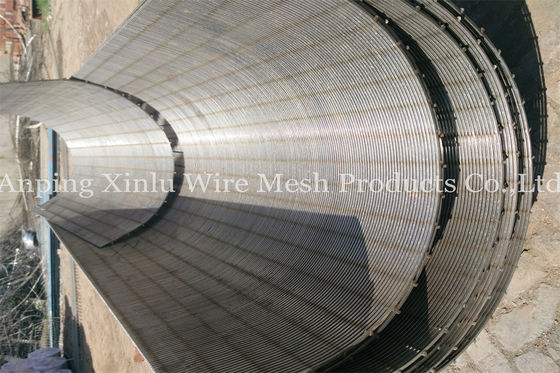 Schermo di Juice Processing Static Wedge Wire del filtro dal setaccio 304L degli ss 304