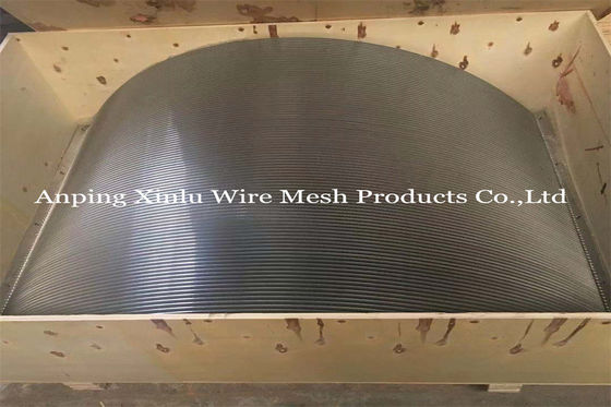 cavo Johnson Sieve Bend Screen della scanalatura V di 0.75mm 900 x 1300 con pagine 5 x 20mm