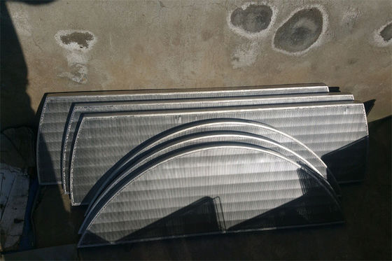 Griglie di sostegno di acciaio inossidabile di Lauter Tun Wedge Wire Screen Panel SS304