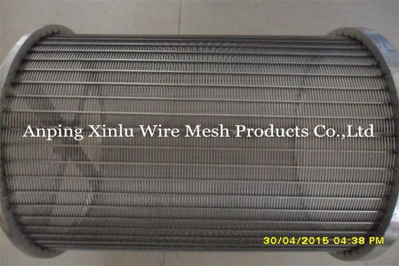 acciaio inossidabile Mesh Cylinder della maglia SS304 SS321 dello schermo di cavo del cuneo di 520mm OD