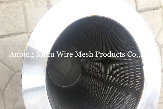 Cavo Mesh Filter Self Cleaning OD a forma di V 620mm di acciaio inossidabile del cavo 304L del cuneo