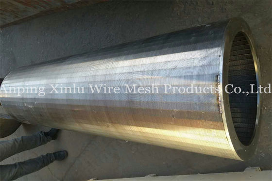 Johnson Rotary Sand Screen Cylindrical setaccia Vee Wire Screens scanalatura di 2mm - di 0,2