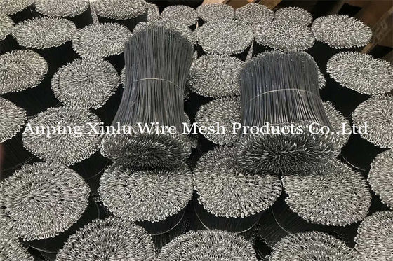Galvanizzato Double Loop Wire Ties 0,7 mm - 2,0 mm Diametro 4 &quot; - 24 &quot; Lunghezza Twin Loop Wire Binding