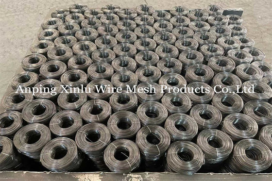 16 calibro nero annealed Tie Wire Anti corrosione 1 mm - 2 mm di diametro Double Loop Rebar Binding Wire