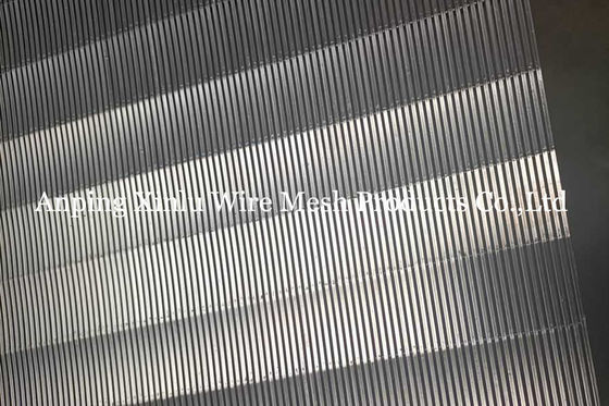 Scanalatura 1x2mm del filtro 0.05MM da acciaio inossidabile del cavo del cuneo per il setaccio dell'amido