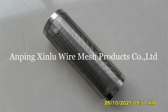 Wire Wrench Johnson Continuous Slot Water Well Screen Pipe Elettrolitica lucidatura