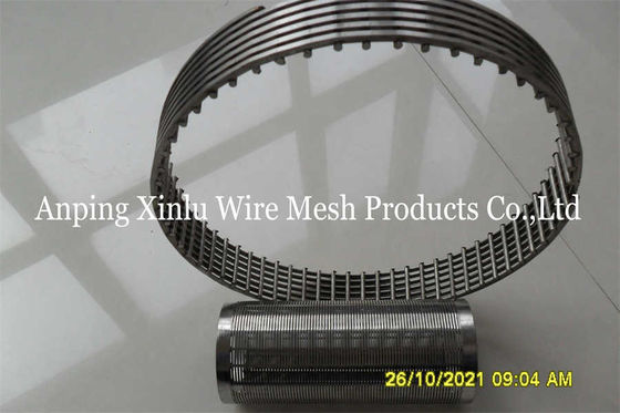 Wire Wrench Johnson Continuous Slot Water Well Screen Pipe Elettrolitica lucidatura