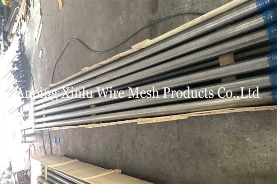 4&quot; schermo della scanalatura del pozzo di Johnson Wedge Wire Wrap Water ha infilato il montaggio per asciugare