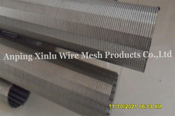 4&quot; schermo della scanalatura del pozzo di Johnson Wedge Wire Wrap Water ha infilato il montaggio per asciugare