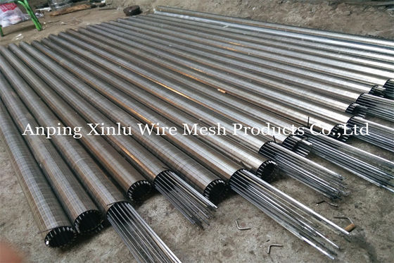 4&quot; schermo della scanalatura del pozzo di Johnson Wedge Wire Wrap Water ha infilato il montaggio per asciugare