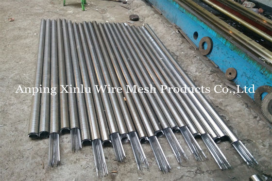 4&quot; schermo della scanalatura del pozzo di Johnson Wedge Wire Wrap Water ha infilato il montaggio per asciugare