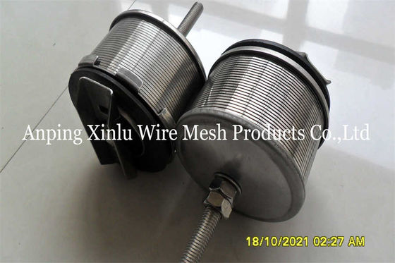 Ugello doppio DN 82mm Johnson Water Filter Strainer Nozzle dello schermo di cavo del cuneo di flusso