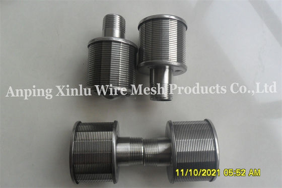 DN 1,5&quot; X L 2&quot; ugello dello schermo di cavo del cuneo SS304 nella filtrazione dell'acqua