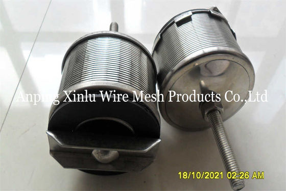 Ugello doppio DN 82mm Johnson Water Filter Strainer Nozzle dello schermo di cavo del cuneo di flusso