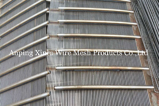 Pannello piano Johnson Grating Filter Plate dello schermo di cavo del cuneo della scanalatura degli ss Aisi 304 1mm