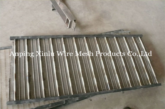 Pannello piano Johnson Grating Filter Plate dello schermo di cavo del cuneo della scanalatura degli ss Aisi 304 1mm