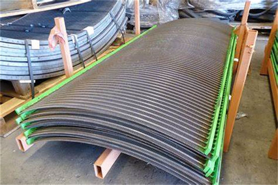 Pannello piano Johnson Grating Filter Plate dello schermo di cavo del cuneo della scanalatura degli ss Aisi 304 1mm