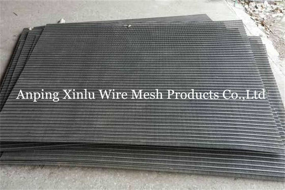 Saldatura di resistenza elettrica scanalata di acciaio inossidabile Vee Wedge Wire Screen Panel