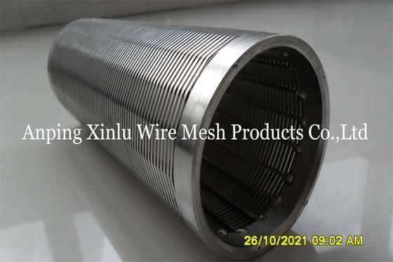 3&quot; involucro Johnson Water Well Screen Pipe del cavo di V con la superficie regolare di filtrazione