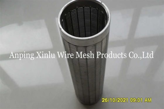 3&quot; involucro Johnson Water Well Screen Pipe del cavo di V con la superficie regolare di filtrazione