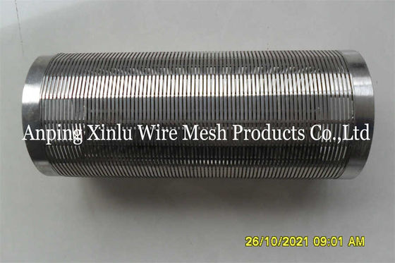 3&quot; involucro Johnson Water Well Screen Pipe del cavo di V con la superficie regolare di filtrazione