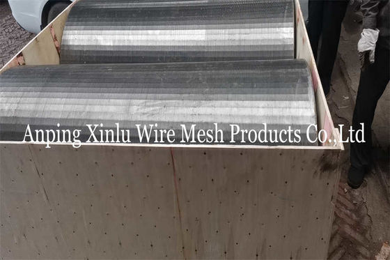 Nessuna lunghezza continua magnetica 1800mm dello schermo della scanalatura di Vee Wire DN620mm