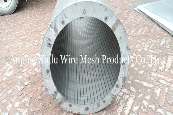 Nessuna lunghezza continua magnetica 1800mm dello schermo della scanalatura di Vee Wire DN620mm