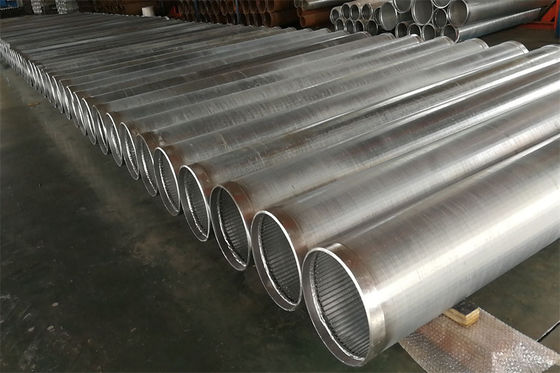 la lunghezza ss di 6m classifica bene la galleria di 304 Vee Wire Screen Pipe Infiltration ad assunzione