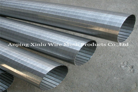 6-5/8» SS304 Johnson Wire Wrapped Screens Tubes per pozzo d'acqua
