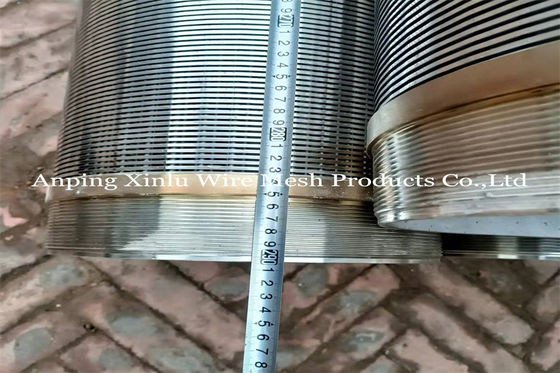 219mm Johnson V a spirale filo di depurazione del pozzo tubo di schermo senza lucidatura magnetica per la pompa delle acque sotterranee