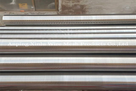 Pompa ad acqua di 8&quot; per acque sotterranee SS304 Johnson Screen Tube Slots 0,06&quot; per pozzo profondo