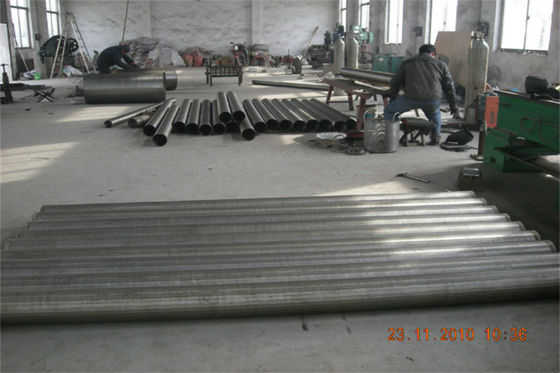 Anti-corrosione SS304 Diametro 219mm Johnson Wire Water Well Screen Pipe 80 Bar 8&quot; Spiral Wire Strainer Tube