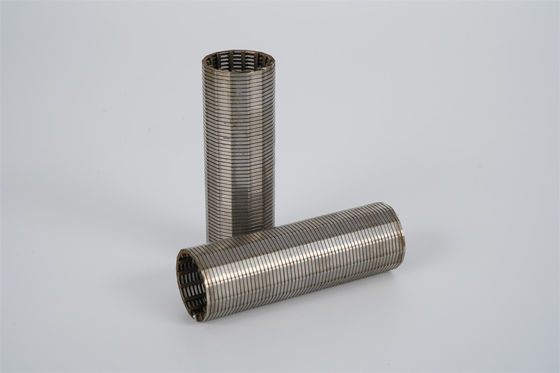 Tubo dello schermo di cavo di Ss304 168mm Johnson V per di perforazione pozzo di petrolio