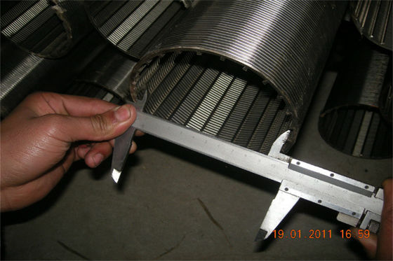 Elemento filtrante sostituibile di identificazione 116 Johnson Wire Screen Without Coating di Aisi 304