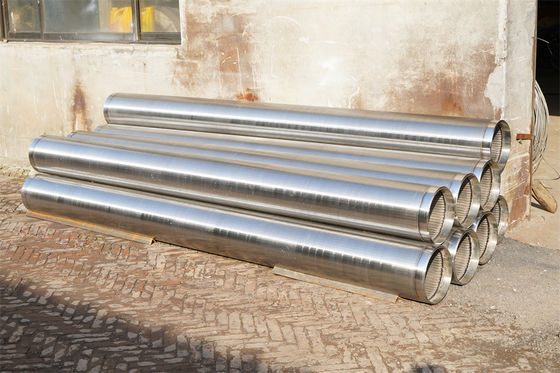 Tubo 10&quot; di Johnson Vee Wire Water Well Screen Rod - scanalatura continua bassa