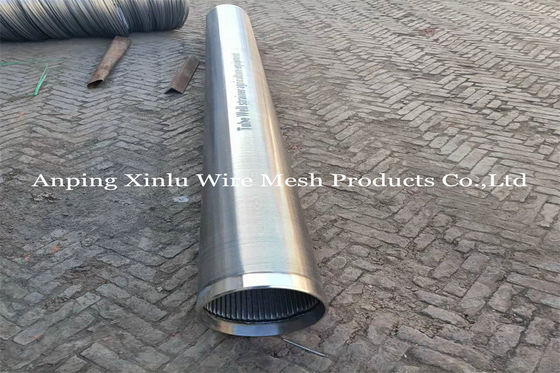9-5/8» metropolitana di Johnson Wire Screen Water Filter dell'involucro del tubo galvanizzata ss dello schermo di cavo del cuneo