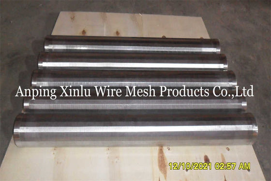 9-5/8» metropolitana di Johnson Wire Screen Water Filter dell'involucro del tubo galvanizzata ss dello schermo di cavo del cuneo