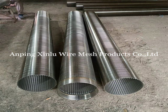 tubo di 300mm di 12&quot; Vee Wire Wrapped Johnson Screen per la trivellazione dell'olio