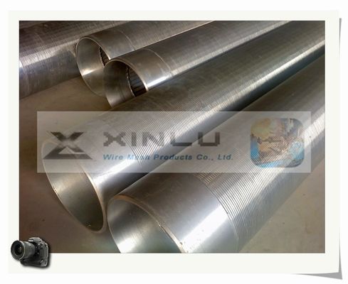 Tubo a basso tenore di carbonio 6-5/8» 5.8m lunghi di Vee Wire Galvanized Dewatering Screen