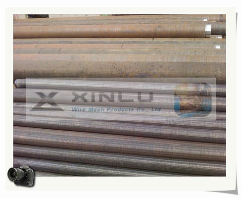 Tubo a basso tenore di carbonio 6-5/8» 5.8m lunghi di Vee Wire Galvanized Dewatering Screen