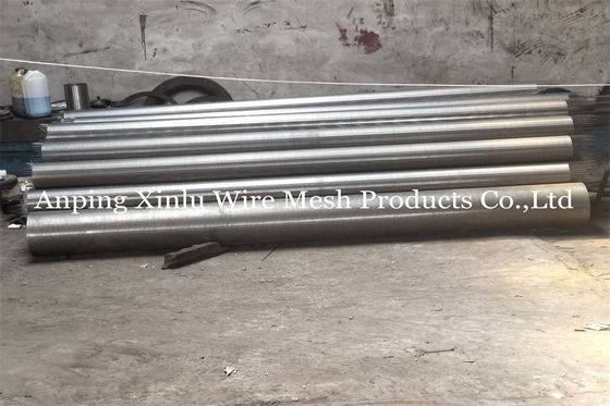 304 Johnson 200 mm di diametro in acciaio inossidabile schermi di apertura continua per pozzi di tubi profondi